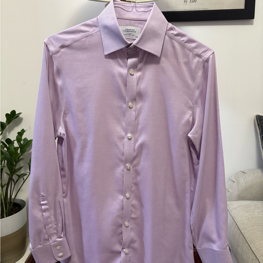 Charles Tyrwhitt Light Purple Dress Shirt